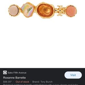 Tory Burch hair clip